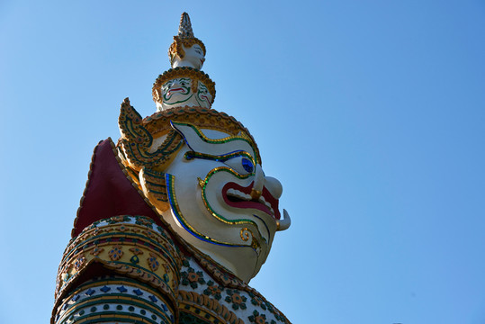 泰國曼谷鄭王廟守衛(wèi)神