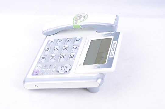 白色電話機(jī) 商務(wù)辦公 通訊