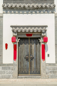 中式大門