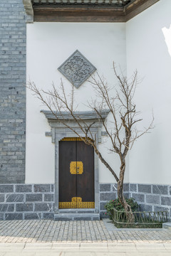 中式大門