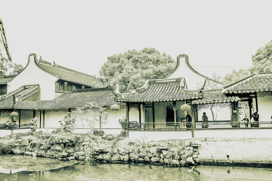 江南古鎮(zhèn)懷舊照片
