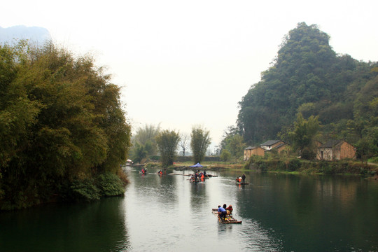 遇龍河風光 高格