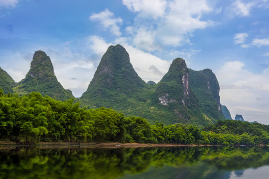 桂林陽朔漓江山水風(fēng)光