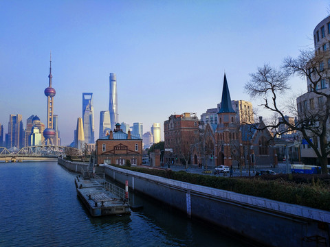 蘇州河畔的外灘