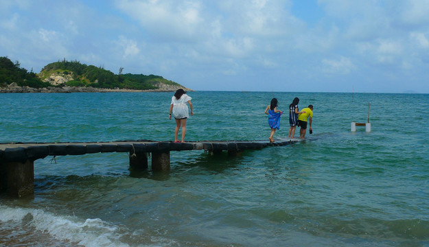 海島 大樹島 游客