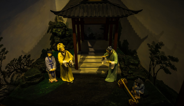 梁山伯與祝英臺(tái)愛情故事情景