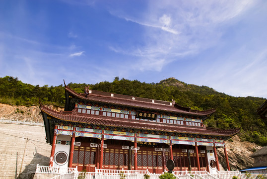 寺廟 金雞山 天空 建筑