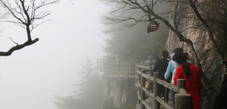 君山晨霧
