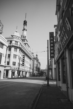 老上海街景