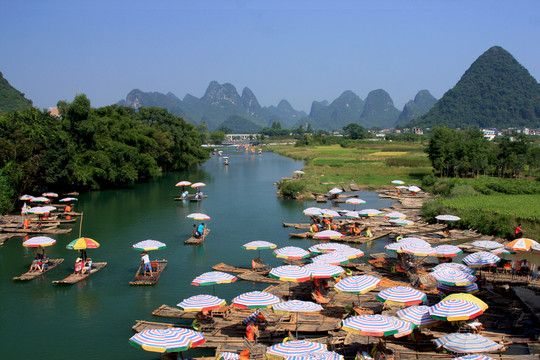 遇龍河風(fēng)光 高格