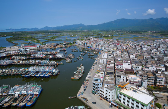 碼頭 漁港 濱海小鎮(zhèn)