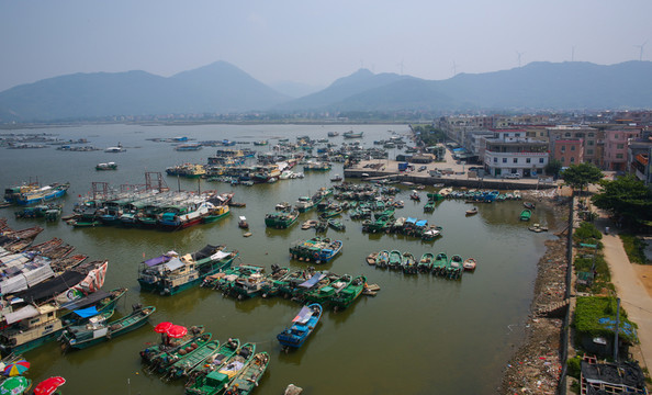 河北漁港 碼頭 漁村