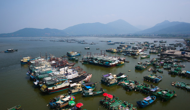 河北漁港 碼頭 漁村
