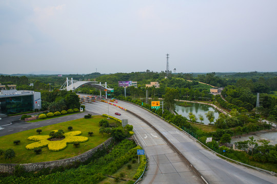 道路 花壇 出口