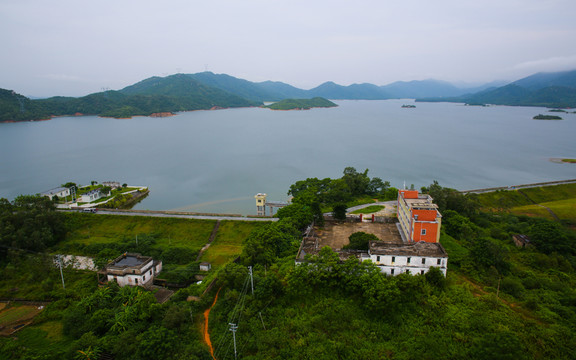 水庫 湖泊 水源 堤壩