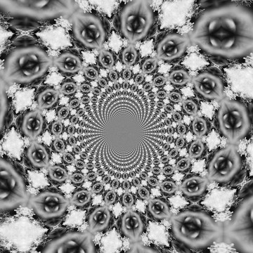 拼花花型裝飾畫 無分層
