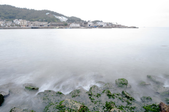 涌動(dòng)的大海 海的春天 綠色的海
