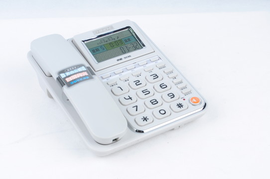 白色電話機 商務(wù) 辦公用品