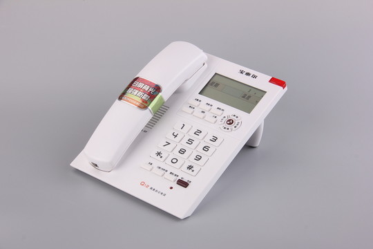 白色電話機(jī) 固定電話 座機(jī)