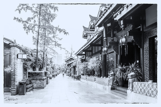 成都古鎮(zhèn)老照片