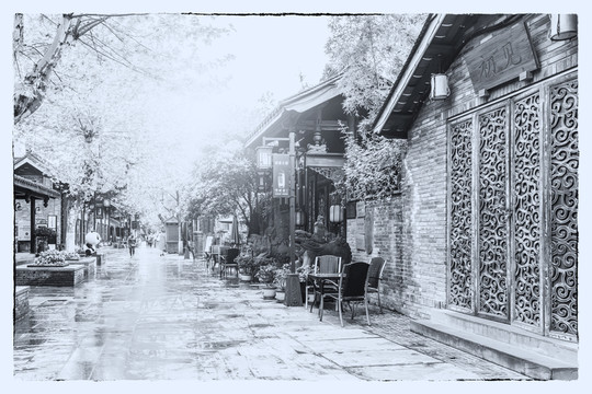 成都古鎮(zhèn)老照片