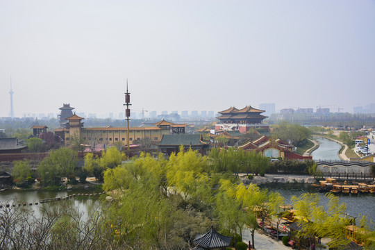 翰園俯瞰清明上河園