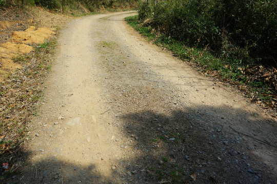 山間小路