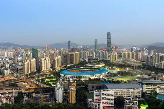 深圳城市天際線