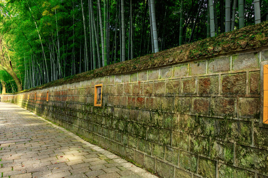 古寺圍墻