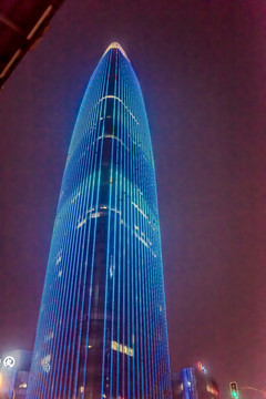 綠地大廈夜景