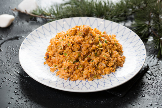 泡菜牛肉炒飯