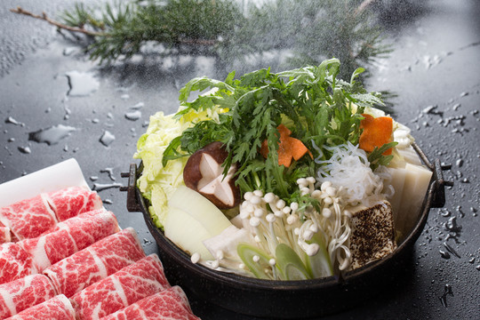 牛肉壽喜鍋