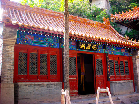 盤山廟宇 寺廟景觀