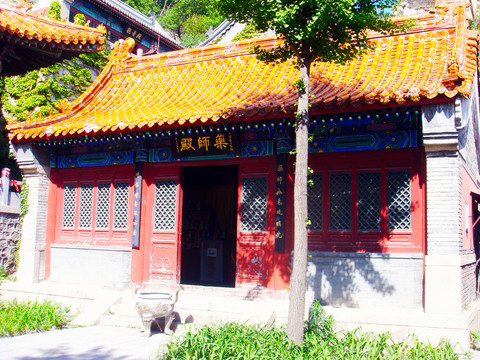 盤山廟宇 寺廟景觀