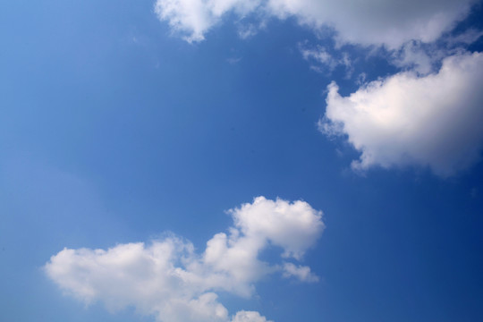 天空白云