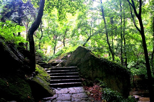 溫嶺南嵩巖景區(qū)風(fēng)光