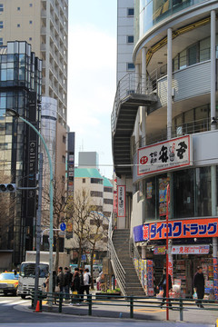 日本東京街景