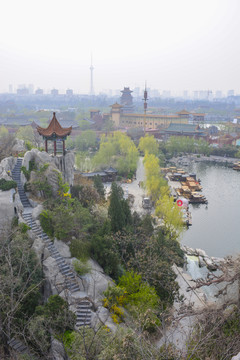 俯瞰園林景觀