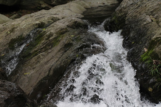 瀑布水流