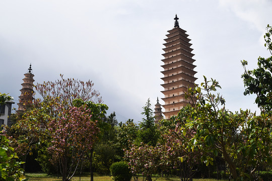 云南大理 崇圣寺三塔