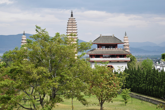 云南大理 崇圣寺 三塔