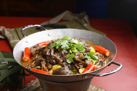 板栗燒驢肉