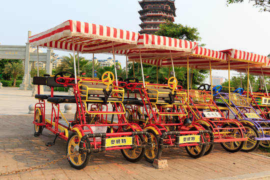 休閑自行車