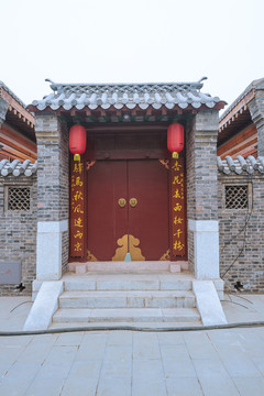 興城古城驛館邊門