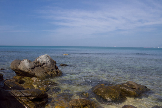 西島牛王嶺 海灘 風(fēng)光
