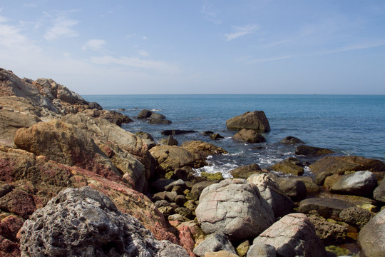 西島牛王嶺 海岸 風(fēng)光