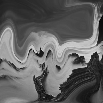 抽象水墨裝飾畫