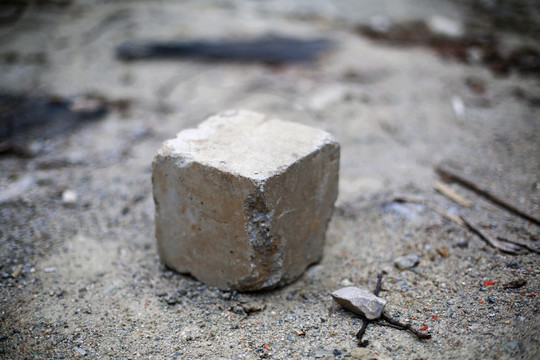 砼 混凝土 砌塊 水泥 立方體