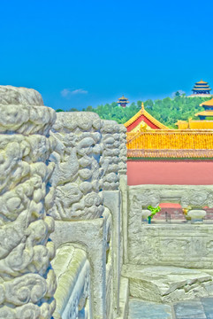 北京故宮 琉璃瓦