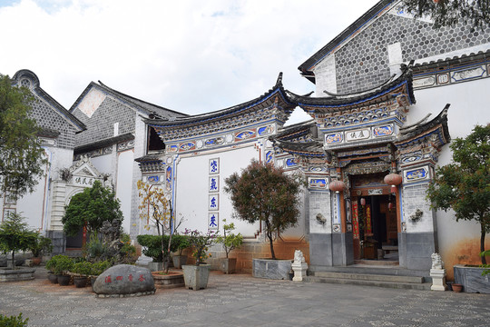 云南大理 喜洲嚴(yán)家民居